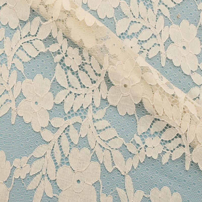 Rose Women's Nylon Lace Fabric for Women's Wear Wholesale Supplier 8